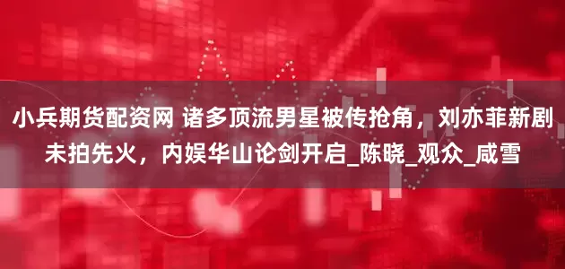 小兵期货配资网 诸多顶流男星被传抢角，刘亦菲新剧未拍先火，内娱华山论剑开启_陈晓_观众_咸雪